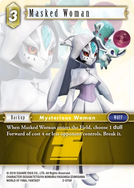 Masked Woman (3-076)