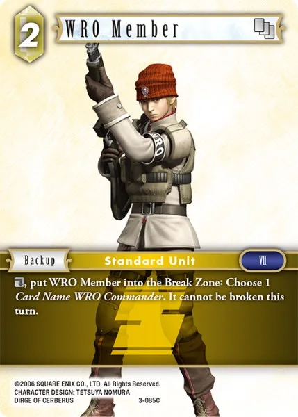 WRO Member (3-085)