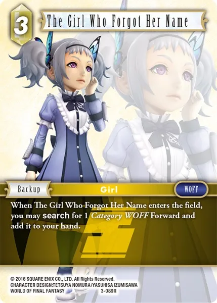 The Girl Who Forgot Her Name (3-089)