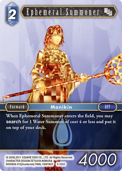 Ephemeral Summoner (3-125)