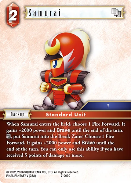 Samurai (7-009)