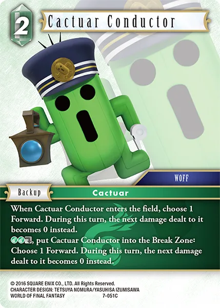 Cactuar Conductor (7-051)