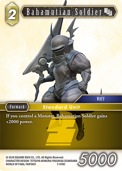 Bahamutian Soldier (7-078)