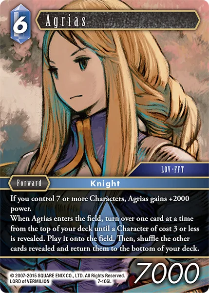 Agrias (7-106)