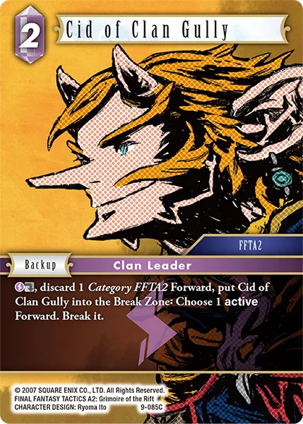 Cid of Clan Gully (9-085)