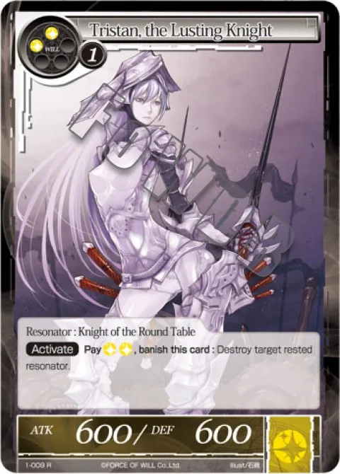 Tristan, the Lusting Knight