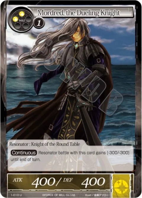 Mordred, the Dueling Knight