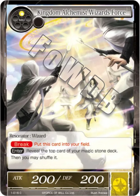 Kingdom Alchemist Wizards Force