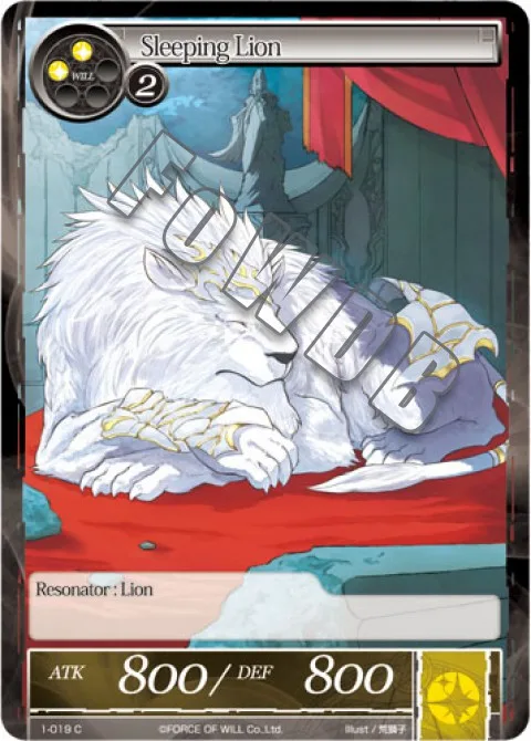 Sleeping Lion