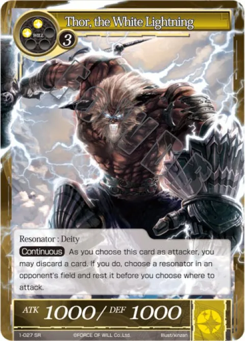 Thor, the White Lightning