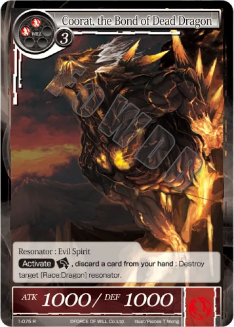 Coorat, the Bond of Dead Dragon