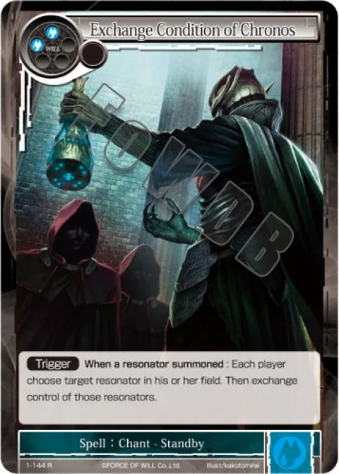 Exchange Condition of Chronos