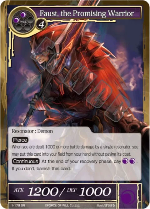 Faust, the Promising Warrior