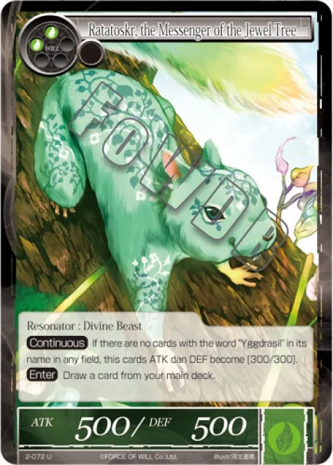 Ratatoskr, the Messenger of the Jewel Tree