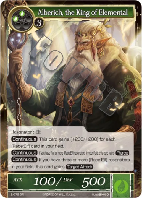 Alberich, the King of Elemental