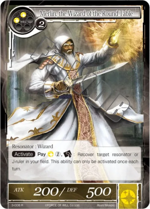 Merlin the Wizard of the Round Table