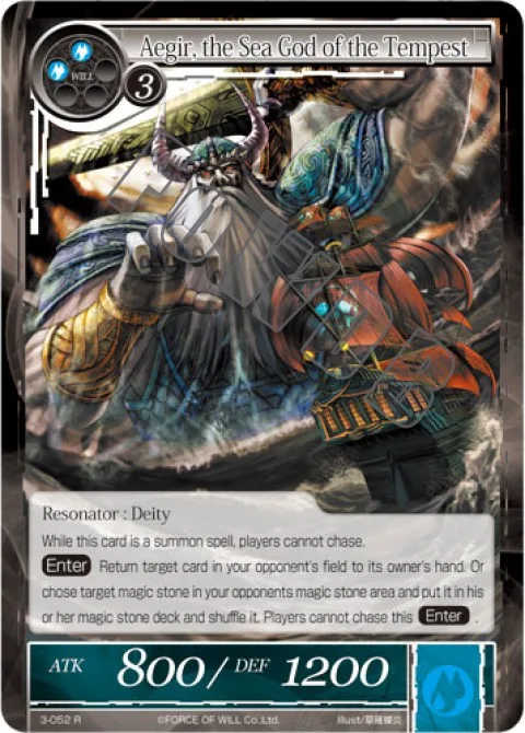 Aegir, the Sea God of the Tempest