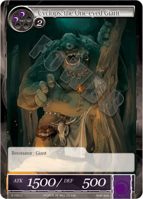 Cyclops, the One-eyed Giant