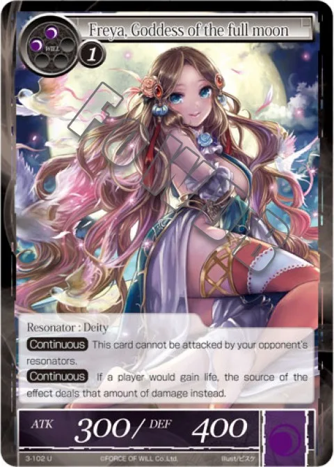 Freya, Goddess of the full moon
