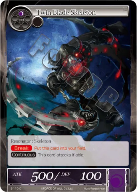 Twin Blade Skeleton