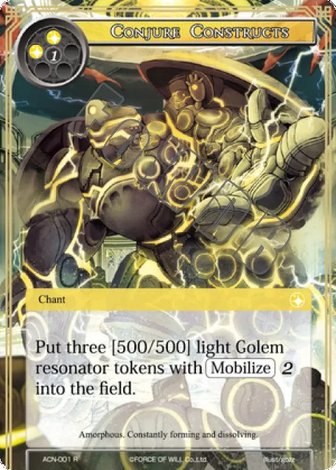 Conjure Constructs