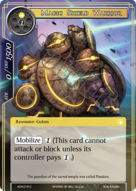 Magic Shield Warrior