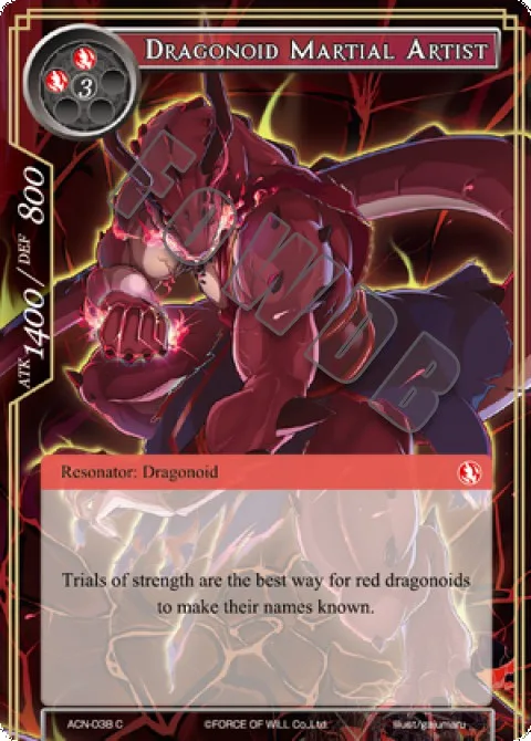 Dragonoid Martial Artist
