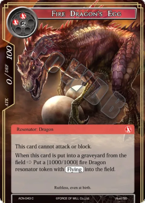 Fire Dragon's Egg