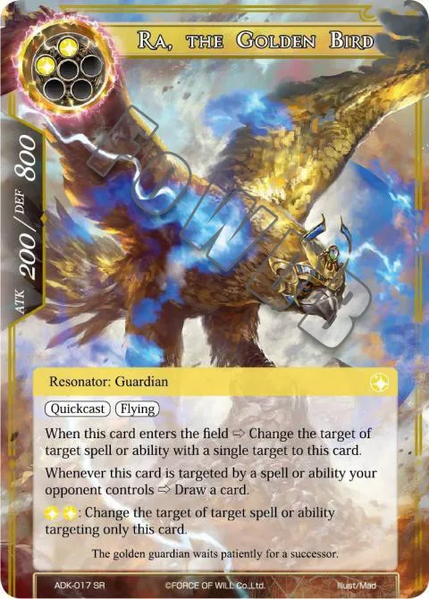 Ra, the Golden Bird