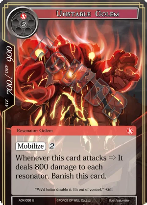 Unstable Golem