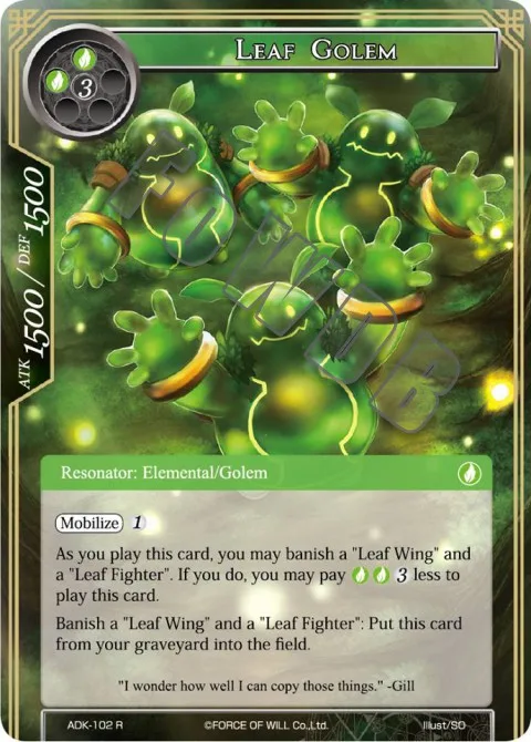 Leaf Golem