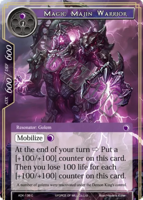 Magic Majin Warrior