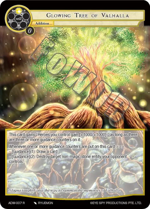 Glowing Tree of Valhalla