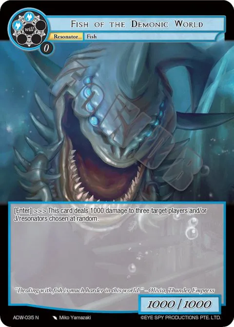 Fish of the Demonic World