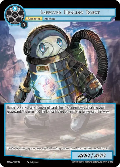 Improved Healing Robot