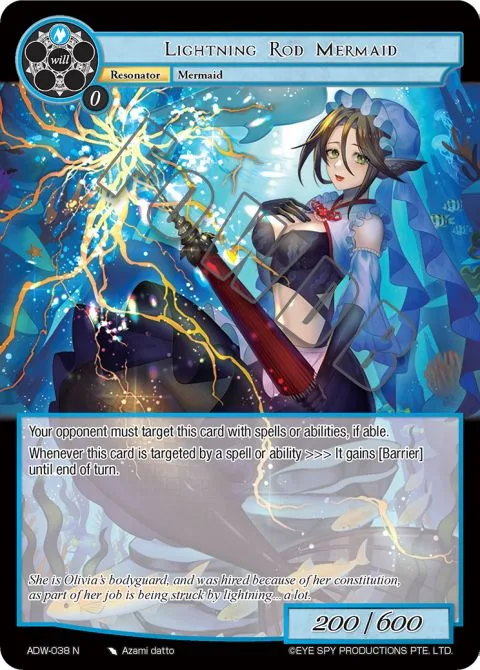 Lightning Rod Mermaid