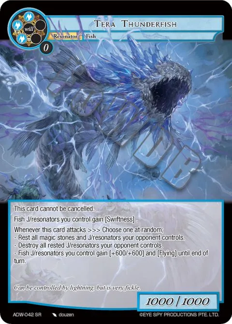 Tera Thunderfish