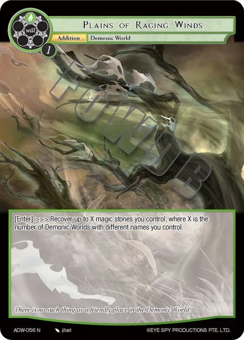 Plains of Raging Winds