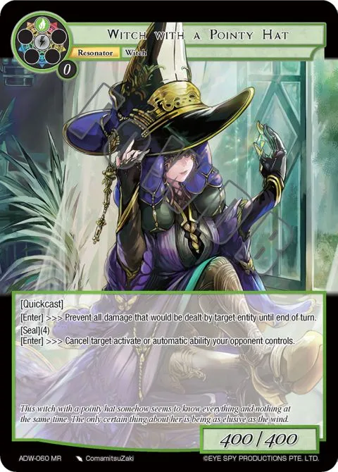 Witch with a Pointy Hat