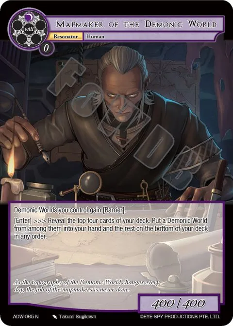 Mapmaker of the Demonic World