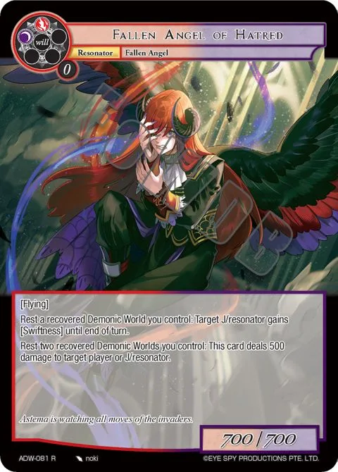 Fallen Angel of Hatred