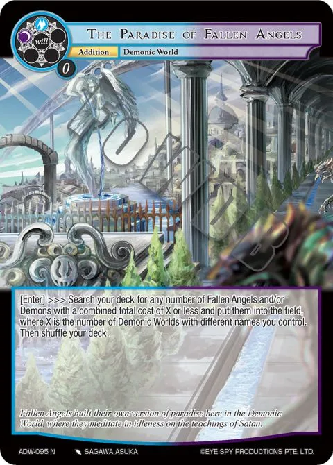 The Paradise of Fallen Angels