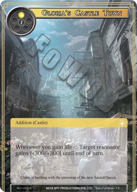 Gloria's Castle Town