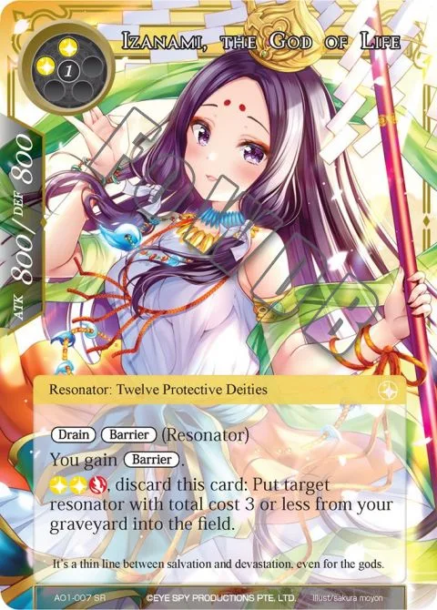 Izanami, the God of Life