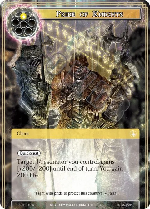 Pride of Knights