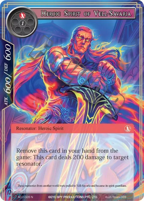 Heroic Spirit of Vell-Savaria