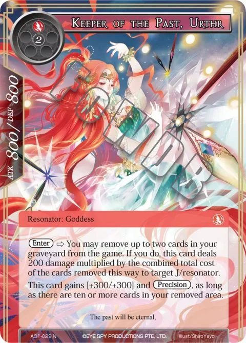 Keeper of the Past, Urthr