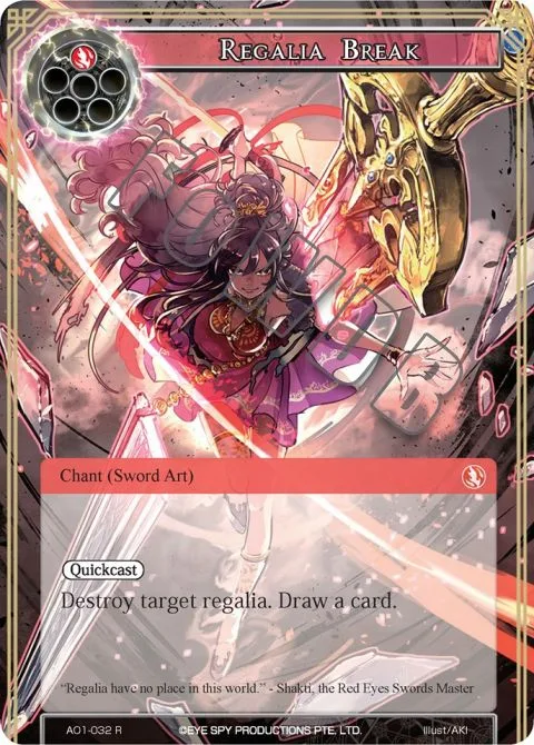 Regalia Break