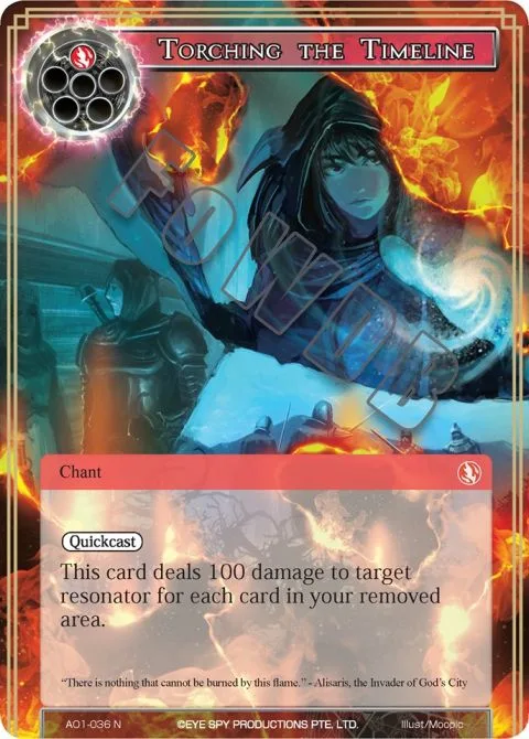 Torching the Timeline