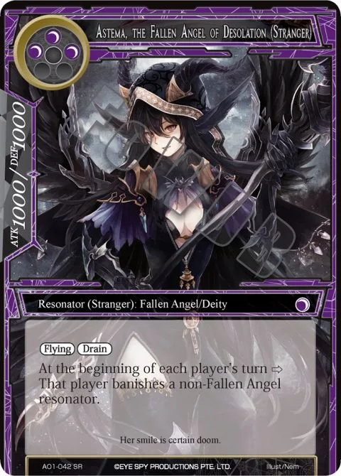 Astema, the Fallen Angel of Desolation (Stranger)